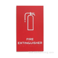 Letters Fire Extinguisher Sign with Grade 2 Braille